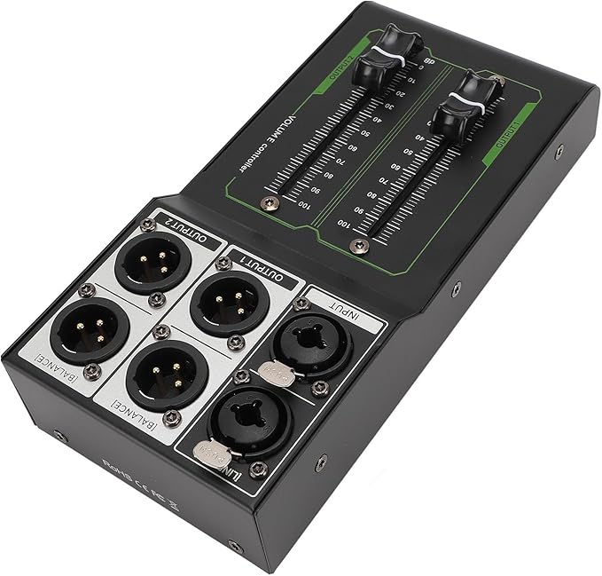 Passive Stereo Monitor Volume Controller, by Unknown