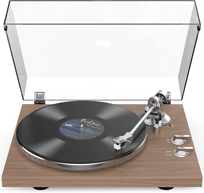 Turntables Record Player with Wireless Output Connectivity Vinyl Player by Retrolife
