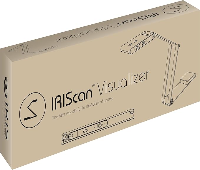 IRIScan Visualizer Webcam Document Camera v7:4K UltraHD-13MP, Free Readiris PDF - Image 7