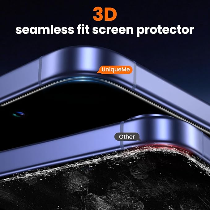 UniqueMe for iPhone 16 Plus Screen Protector - Image 5