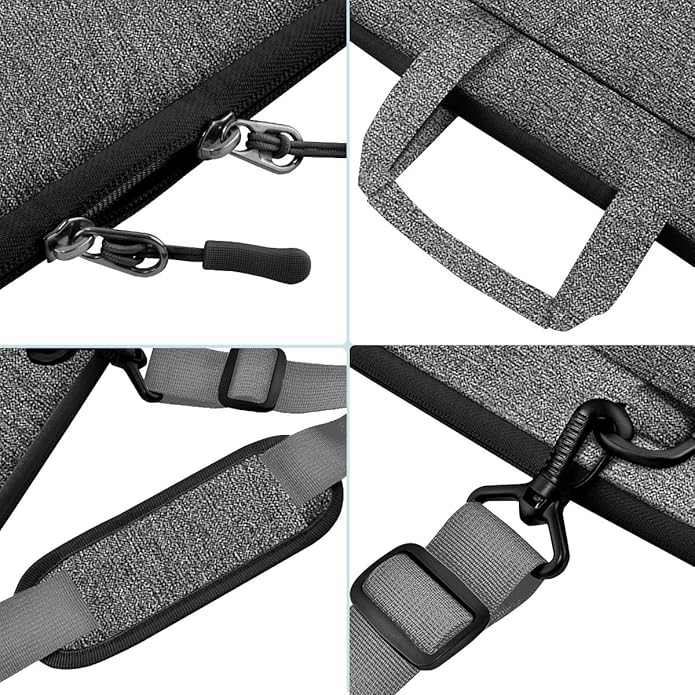 Universal Laptop Shoulder Bag 13-17.3 Inch Shockproof Briefcase - Image 5