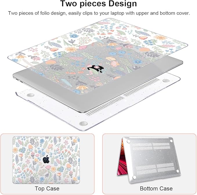 for MacBook Pro 13 inch Case 2022 2021 2020-2016 Release M2 M1 Chip A2338 A2251 - Image 4