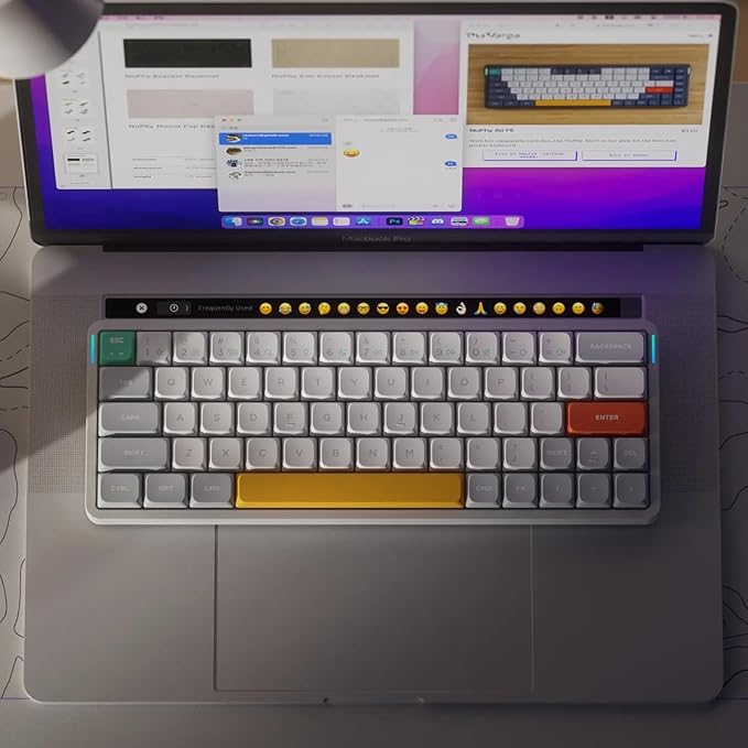 NuPhy Air60 V2 Portable Wireless Keyboard 60% Low Profile Mechanical Keyboard - Image 3