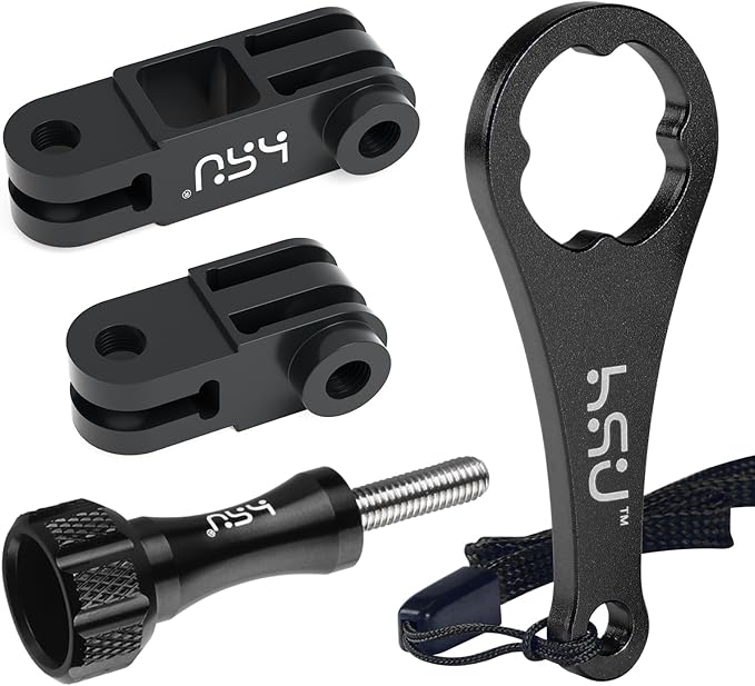 HSU Aluminum Alloy Metal Adjust Arm Straight Joints Mount, Long and Short - Image 2