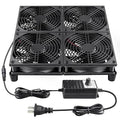 Wathai 120mm x 4 Router TV Box Fan 110v - 240v Big Airflow by Wathai