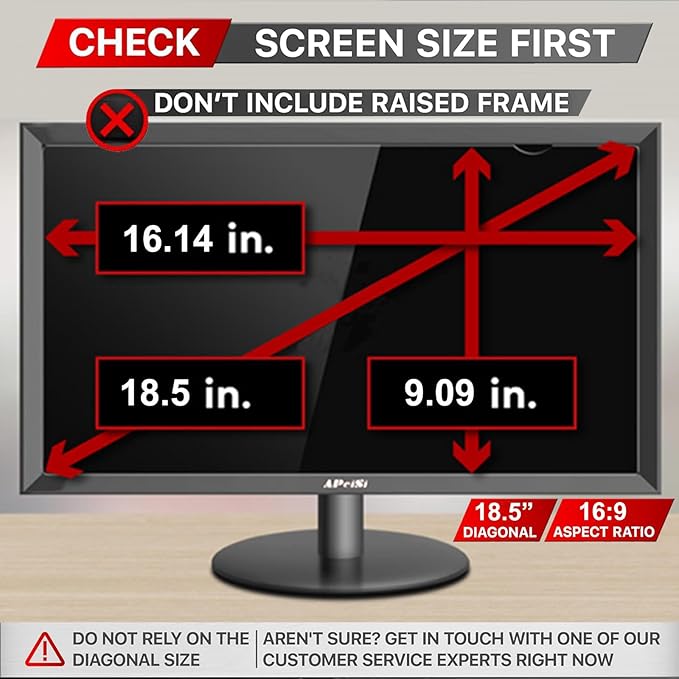 18.5 Inch Privacy Screen Filter - Image 2