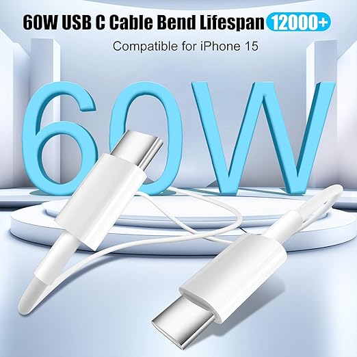 USB Type C Charger for iPhone 16 Pro, 40W Multiport Type C Charger Fast Charging - Image 5