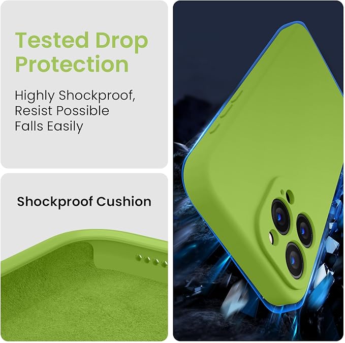 FireNova Designed for iPhone 15 Pro Case, Silicone Upgraded Phone Case with - Image 4