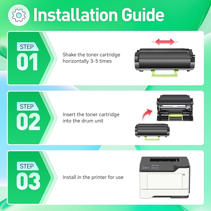 56F1000 Toner Cartridge Black Compatible - Image 4