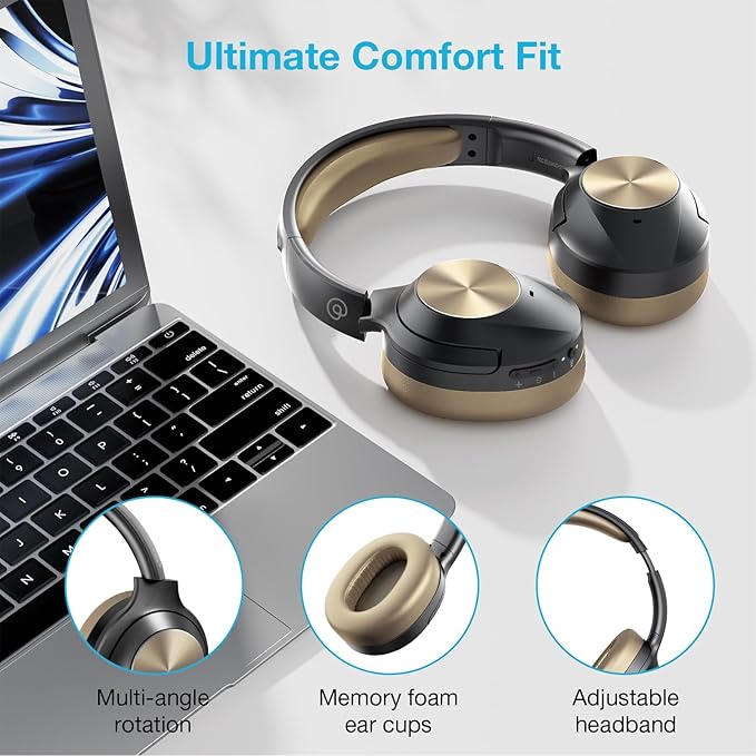 Upgrade Pro‑Level Hybrid Active Noise Cancelling Headphones - Image 7