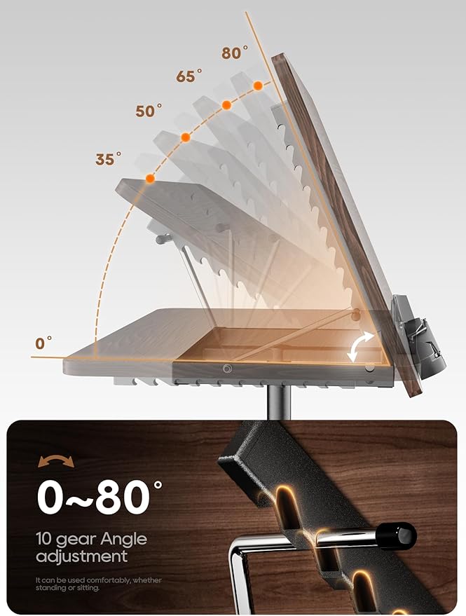 2 in 1 Adjustable Book Stand - Image 4