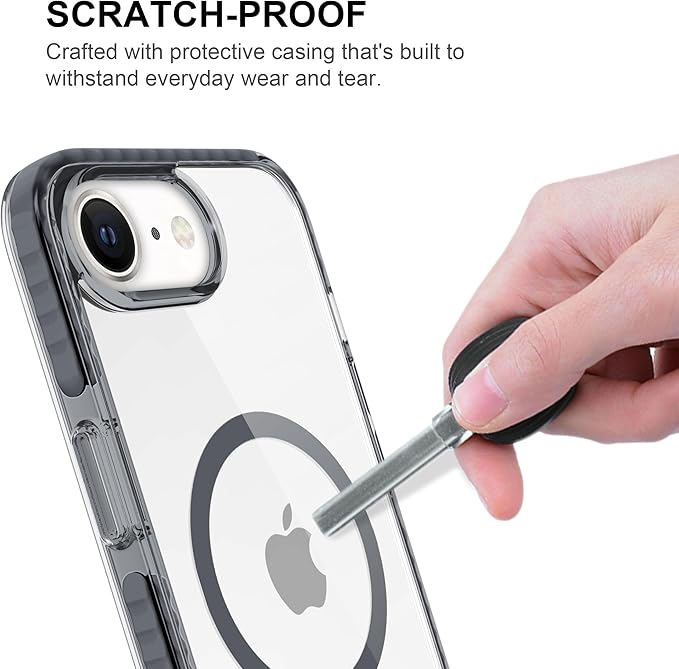 BELTRON Belt Case for iPhone 16e, Slim Protective Transparent Case & Rotating - Image 7
