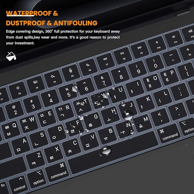 Korean Silicone Keyboard Cover Skin - Image 6
