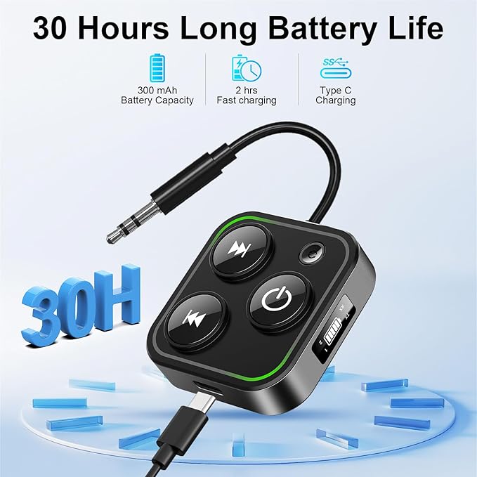 2025 Pro Bluetooth 5.4 Transmitter Receiver, 2-in-1 Wireless Audio Adapter - Image 8