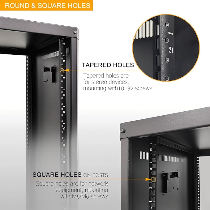 RIVECO 15U Network & Audio Rack - Image 4