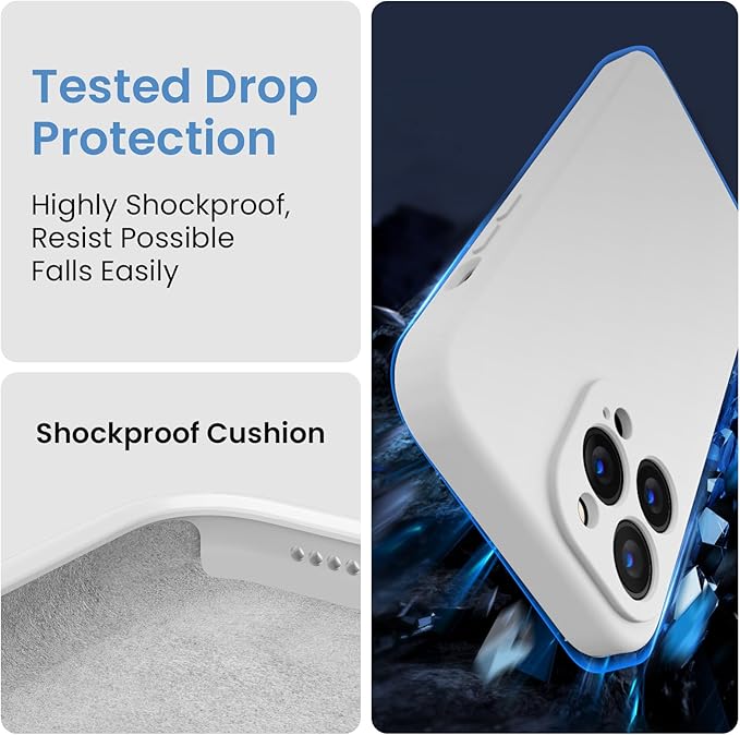 FireNova for iPhone 14 Pro Case, Silicone Upgraded Phone Case with, Soft - Image 4