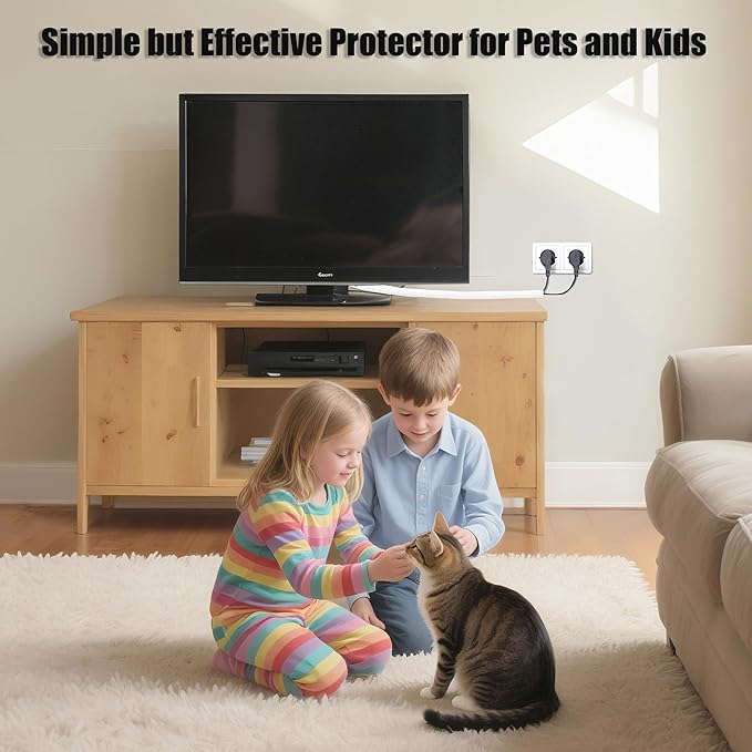 Cord Protectors from Pets No Chew, 1/2 inch 10ft Wire Protector Cord Covers - Image 4