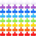 80 Pieces Self-Adhesive Cable Labels Multi-Color Cord Wire Labels, Nylon by Outus