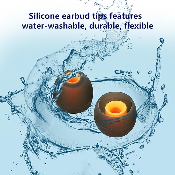 Earbud Replacement Tips Silicone Earbud Tips Earbud Covers Fit - Image 5