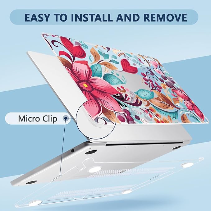 Compatible with MacBook Air 15 inch Case, M4 A3241/M3 A3114/M2 A2941, Hard Shell - Image 3