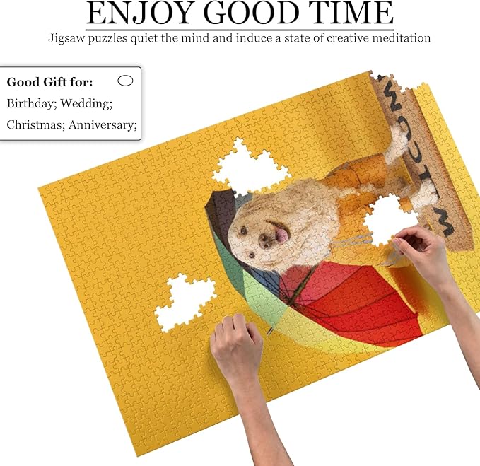 Custom Puzzle 120/200/300/500/1000/1500 Pieces, Personalized Puzzle from Your - Image 5