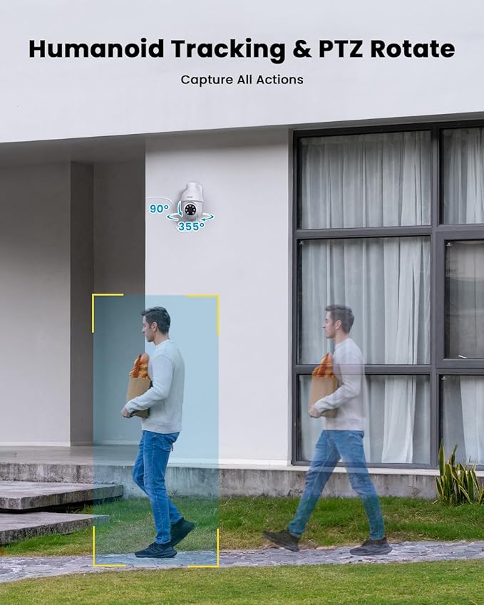 ieGeek PoE Security Camera System, 5MP Outdoor/Indoor PoE Cameras - Image 3