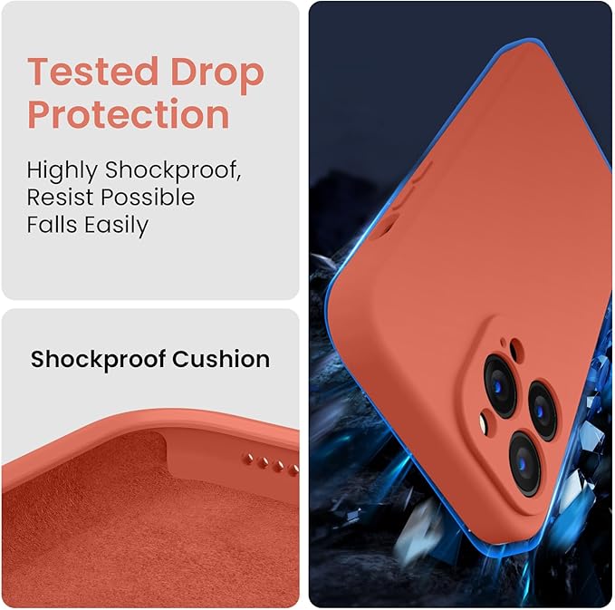FireNova for iPhone 14 Pro Case, Silicone Upgraded Phone Case with, Soft - Image 4