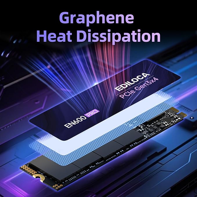 EN600 PRO SSD 256GB PCIe 3.0 Gen 3x4, NVMe M.2 2280, Internal Solid State Drive - Image 5