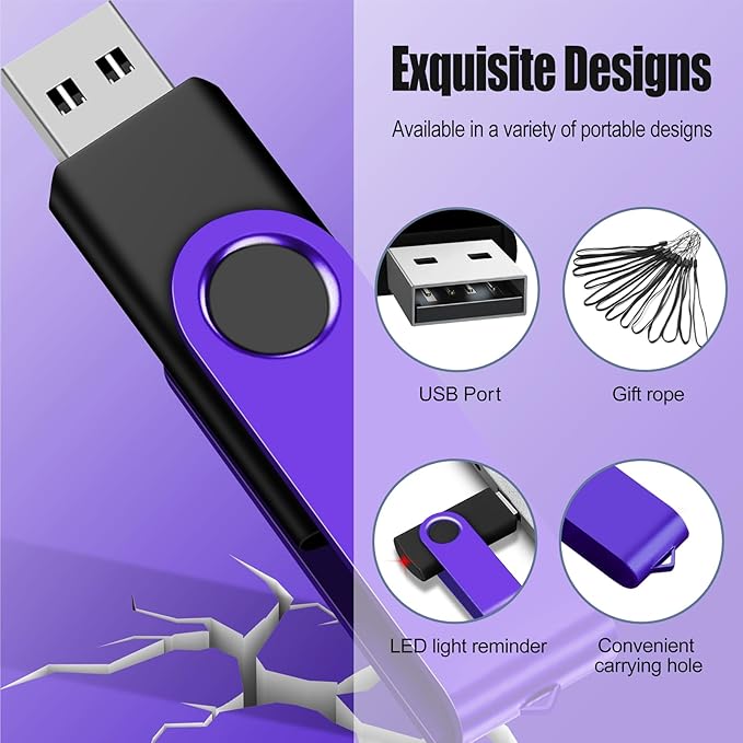 EASTBULL Flash Drive Bulk 8GB USB 20 Pack - Image 2