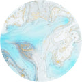 ITNRSIIET Round Mouse Pad with Stitched Edge Premium-Textured Waterproof by +ITNRSIIET