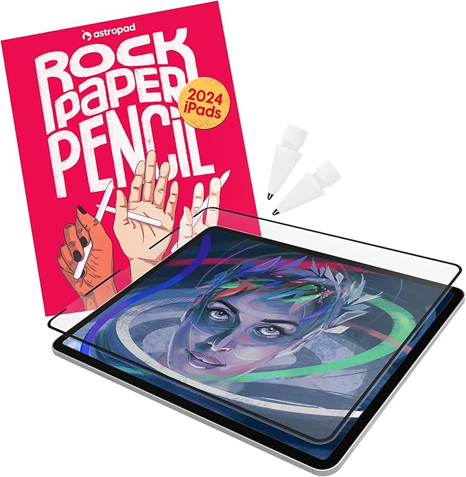 Astropad Rock Paper Pencil v2.0 – Paper Screen Protector by Astropad