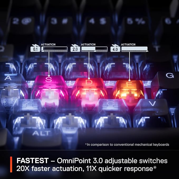 SteelSeries Apex Pro TKL Gen 3 OmniPoint 3.0 HyperMagnetic Switches — - Image 5