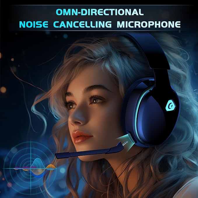 2.4GHz Wireless Gaming Headphones - Image 4