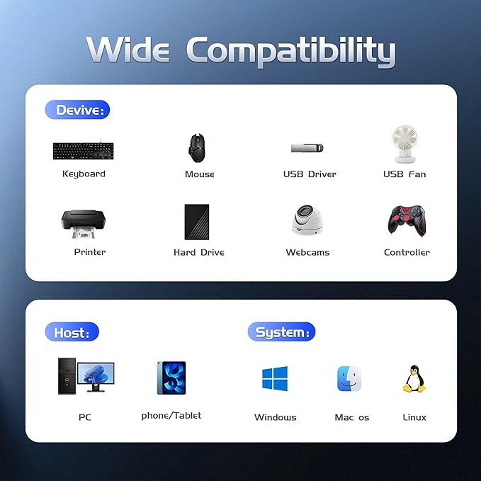 USB C Hub Ethernet, 10-in-1 USB Docking Station 10Gbps - Image 9