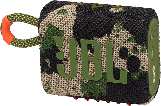 JBL Go 3 - Portable Mini Bluetooth Speaker, big audio and punchy bass, IP67 by JBLProfessional