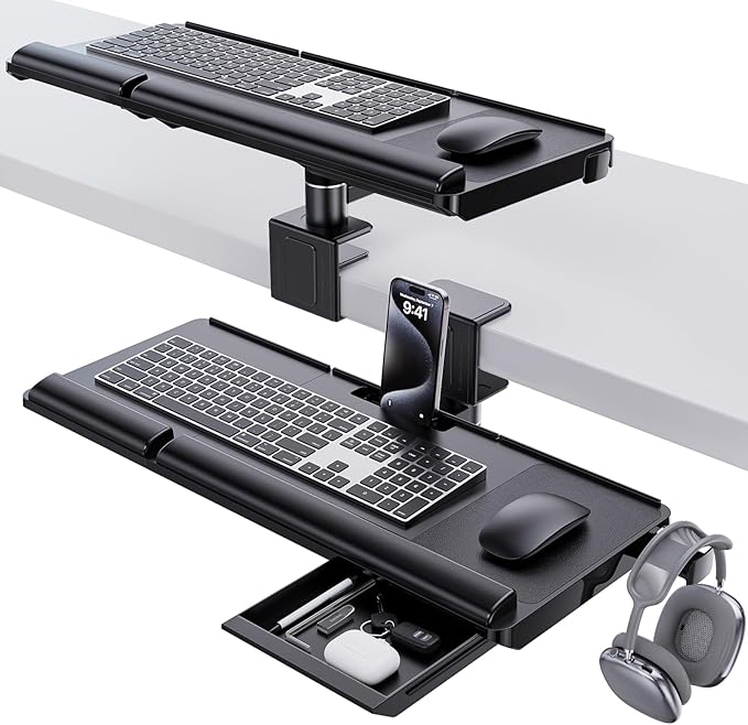 Klearlook Upgraded Adjustable Keyboard Tray by KlearlookMaximizedClarity
