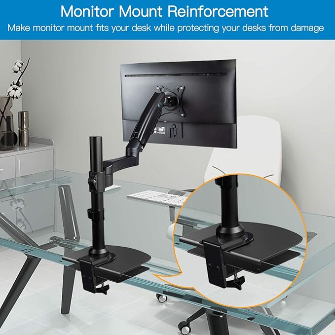HUANUO Steel Monitor Mount Reinforcement Plate - Image 4