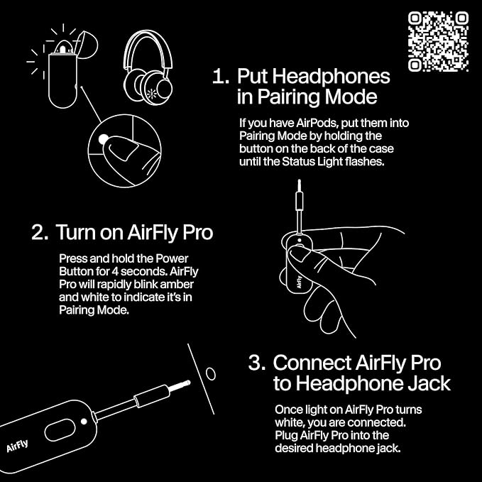 Twelve South AirFly Pro | Bluetooth Wireless Transmitter/Receiver Adapter - Image 9