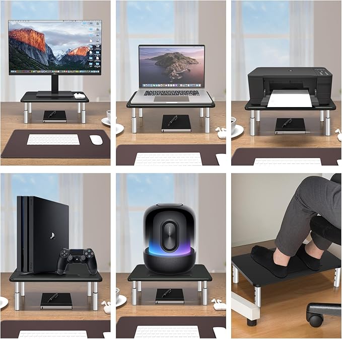 suptek Monitor Laptop Stand, Monitor Laptop Stand Riser - Image 6