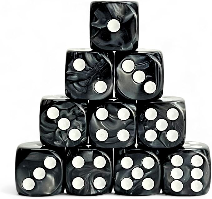 Luck Lab 10 Piece D6 Dice Pack by LuckLab
