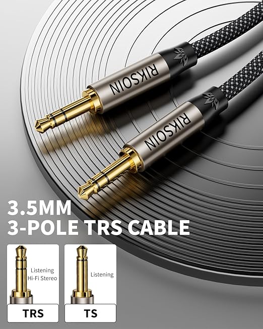 3.5mm Aux Cable 2FT/0.6m - Image 4