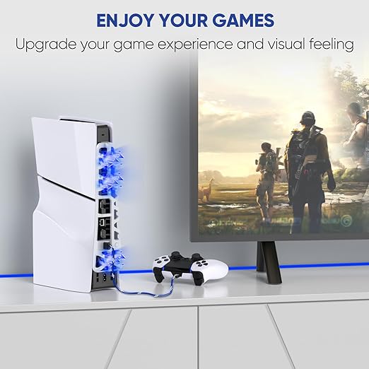 PS5 Slim Cooling Fan with Adjustable Speed - Image 7