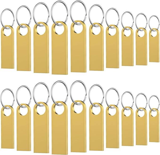 20 Pack 4GB USB Flash Drive by WOOOLKEN