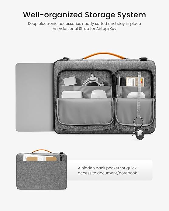 tomtoc 360 Protective Laptop Shoulder Bag - Image 2