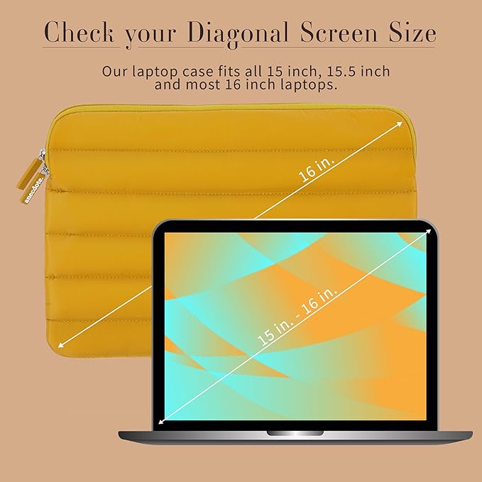 ANECDOTE Laptop Case 15-16 Inch – A Perfect Laptop Sleeve - Image 3