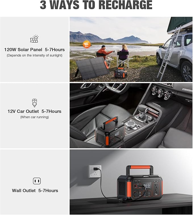GRECELL 500W Portable Power Station - Image 5