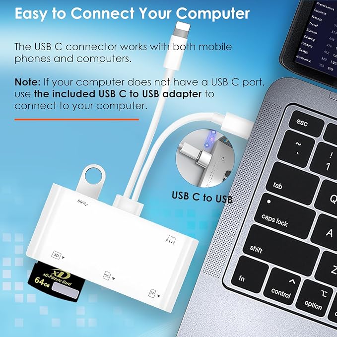 9-in-1 Memory Card Reader Universal Card Reader - Image 9