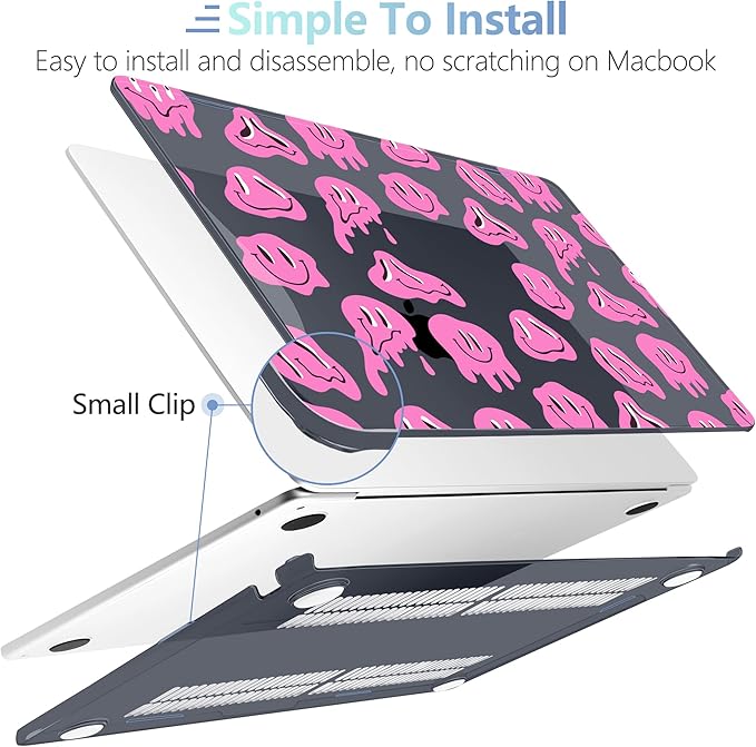 MEEgoodo for M4/M3/M2 MacBook Air 15.3 inch Case 2025 2024 2023, Case Fit Model - Image 5