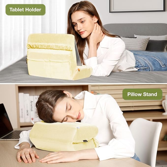 MOSISO Tablet Pillow Stand, Soft Tablet Holder - Image 2