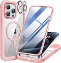 Miracase Magnetic for iPhone 15 Pro Case Full-Body Phone case by Miracase